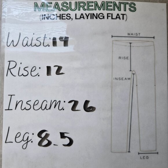 Rockin' C Western Jeans Size 28 High Rise Light Blue Wash Casual Stretch Denim - Picture 7 of 10